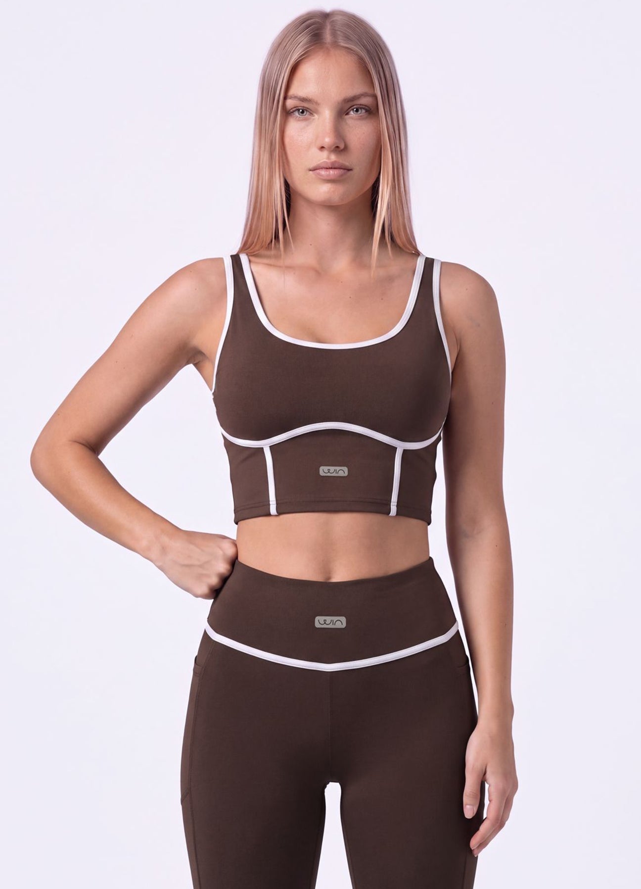 TOP EMANA WELLNESS - MARRON OSCURO