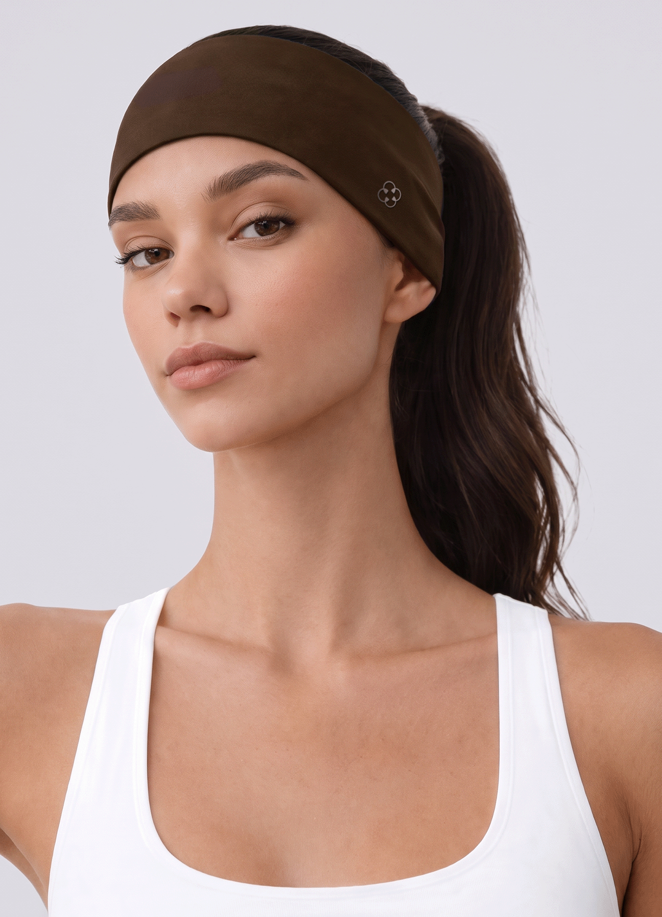 HEADBAND PERFORMANCE - MARRON OSCURO