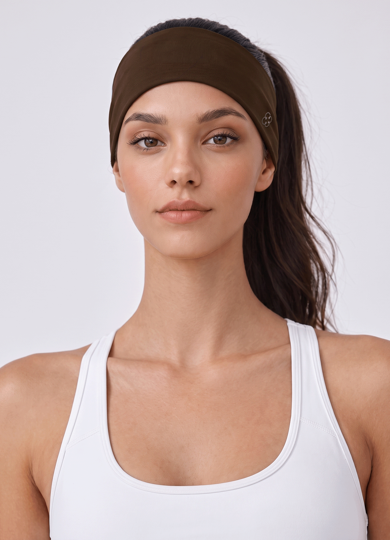 HEADBAND PERFORMANCE - MARRON OSCURO