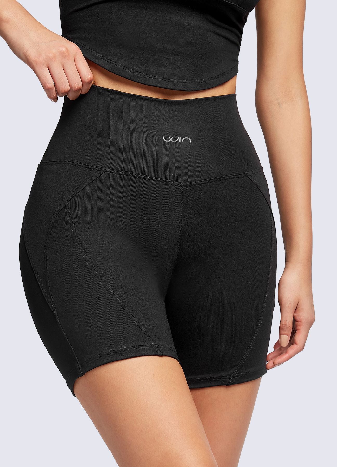 BIKER EMANA PERFECT - NEGRO SHORTS WIN ROPA DEPORTIVA 