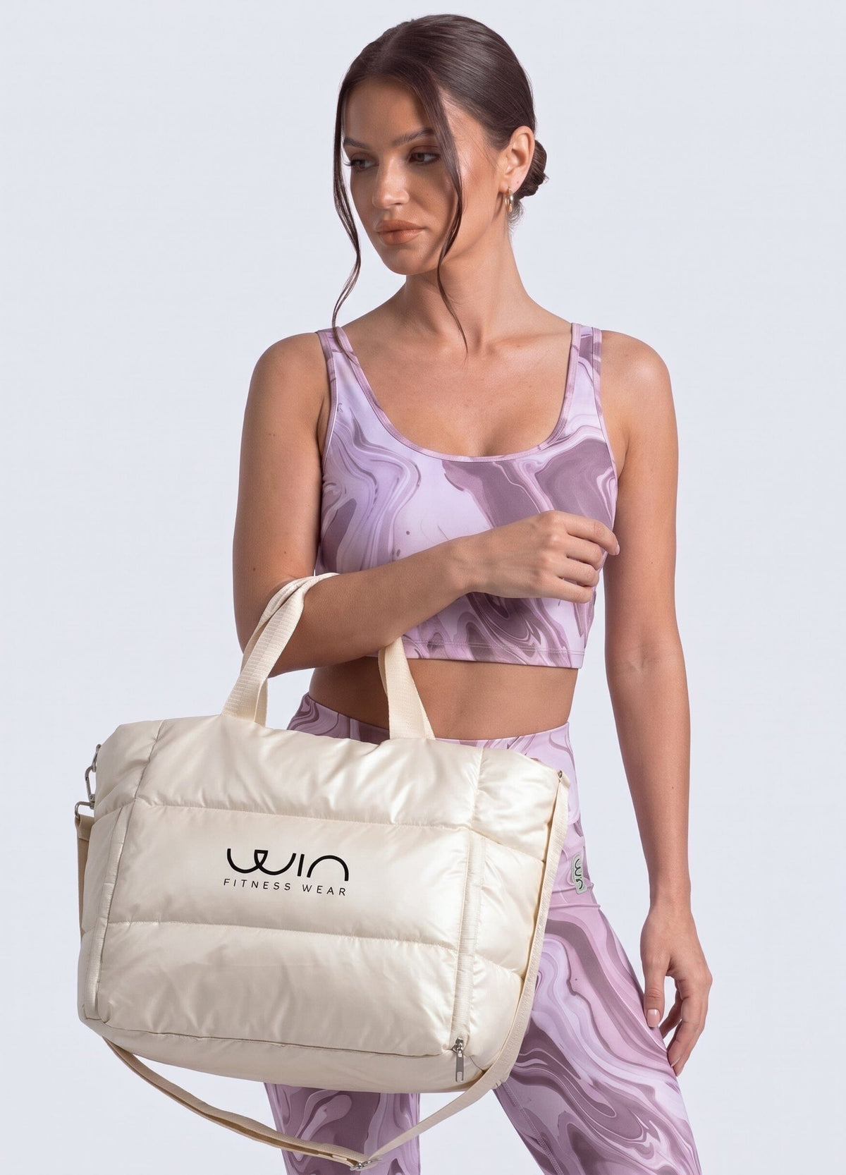 BOLSO GLOW YOGA - HUESO ACCESORIOS WIN ROPA DEPORTIVA 