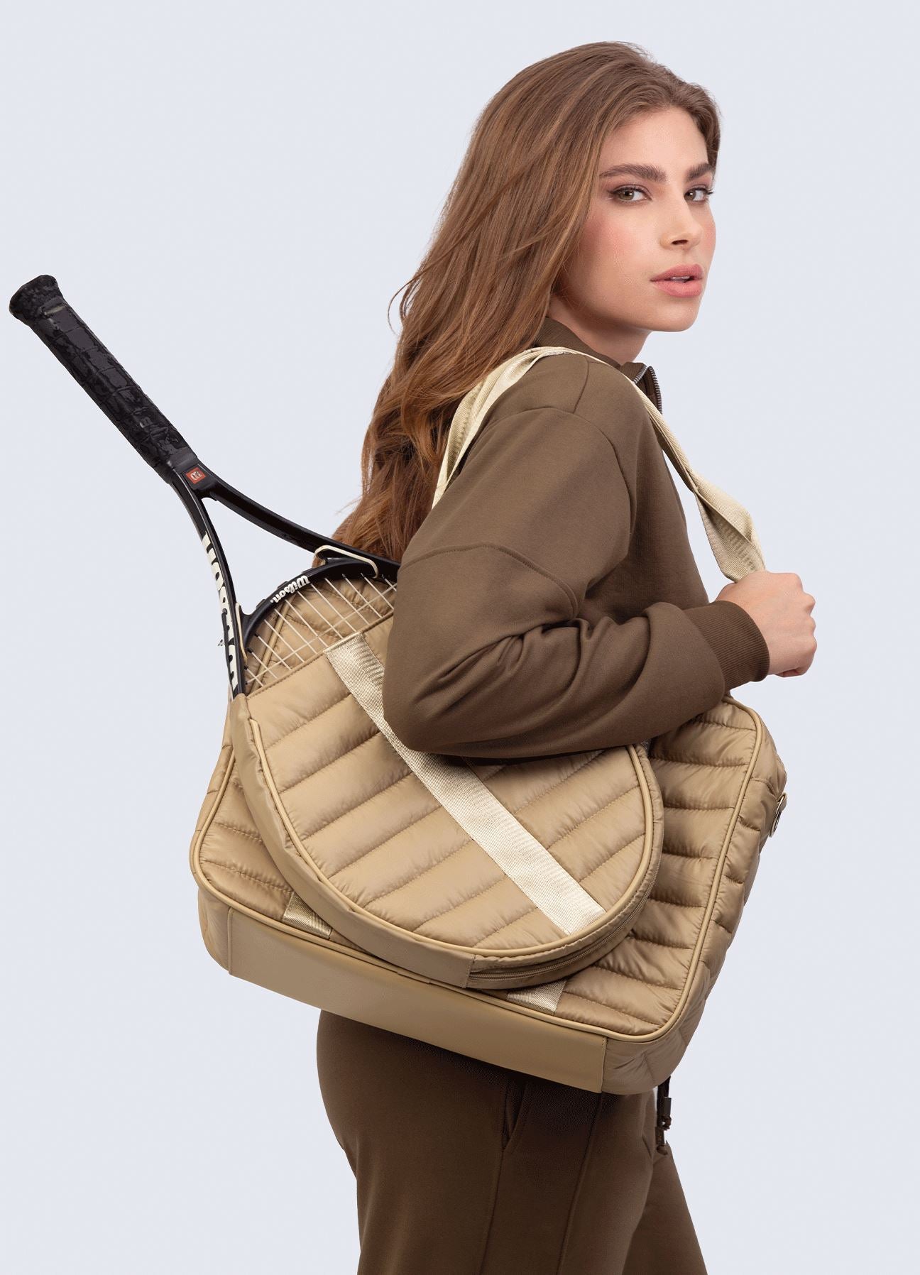 BOLSO TENNIS-BEIGE BOLSO WIN 