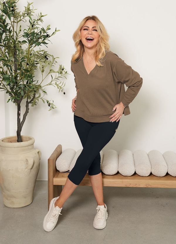 CAPRI SUPLEX NATURE - AZUL MARINO PANTALONES WIN ROPA DEPORTIVA 