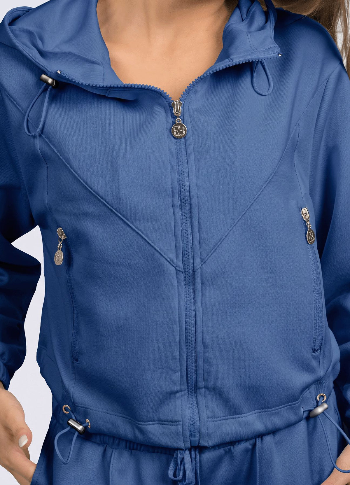 CASACA COMFORT - AZUL ACERO CASACAS WIN ROPA DEPORTIVA 