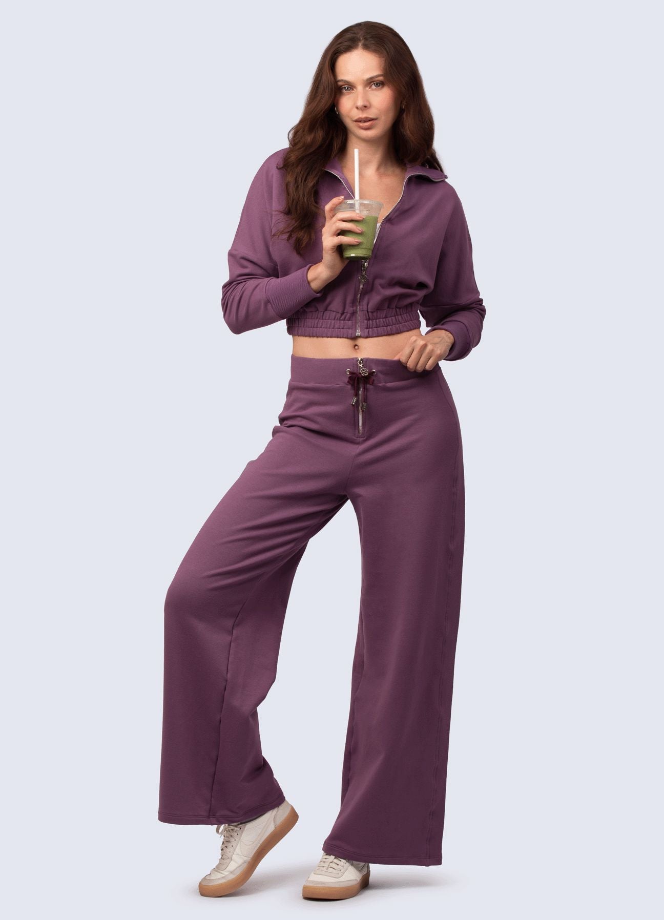 CASACA LOUNGE MALVA OSCURO CASACAS WIN ROPA DEPORTIVA 
