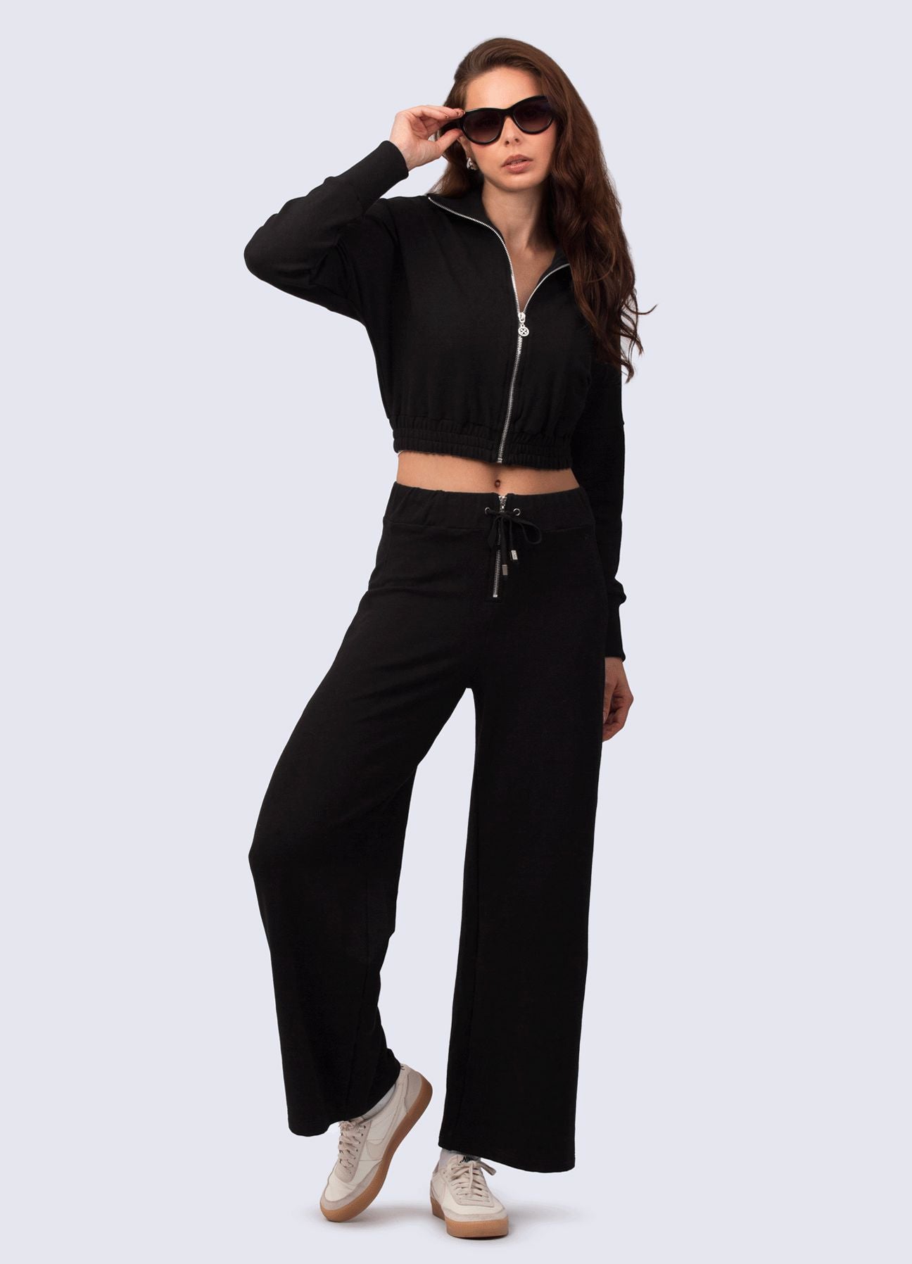CASACA LOUNGE NEGRO CASACAS WIN ROPA DEPORTIVA 