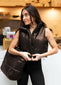 CHALECO PUFF - MARRON OSCURO CASACAS WIN ROPA DEPORTIVA Marron S 
