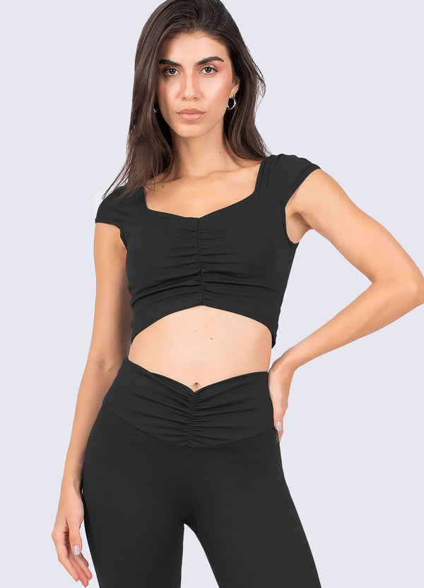 CROP EMANA FLOW - NEGRO CROPS WINropadeportiva S Negro 