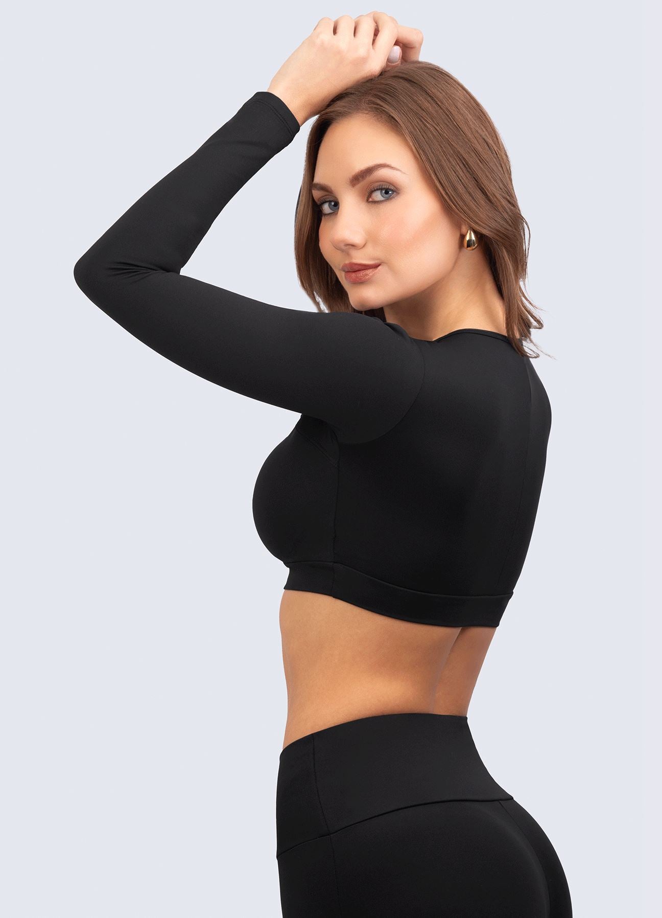 CROP FIND YOUR FIRE-NEGRO CROPS WIN ROPA DEPORTIVA 