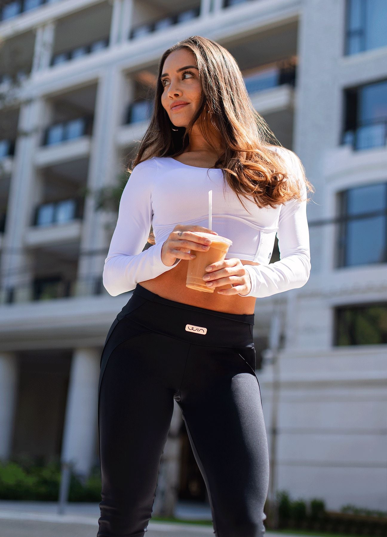 CROP ULTRA CONTROL BLANCO T-SHIRTS WIN ROPA DEPORTIVA Blanco S 