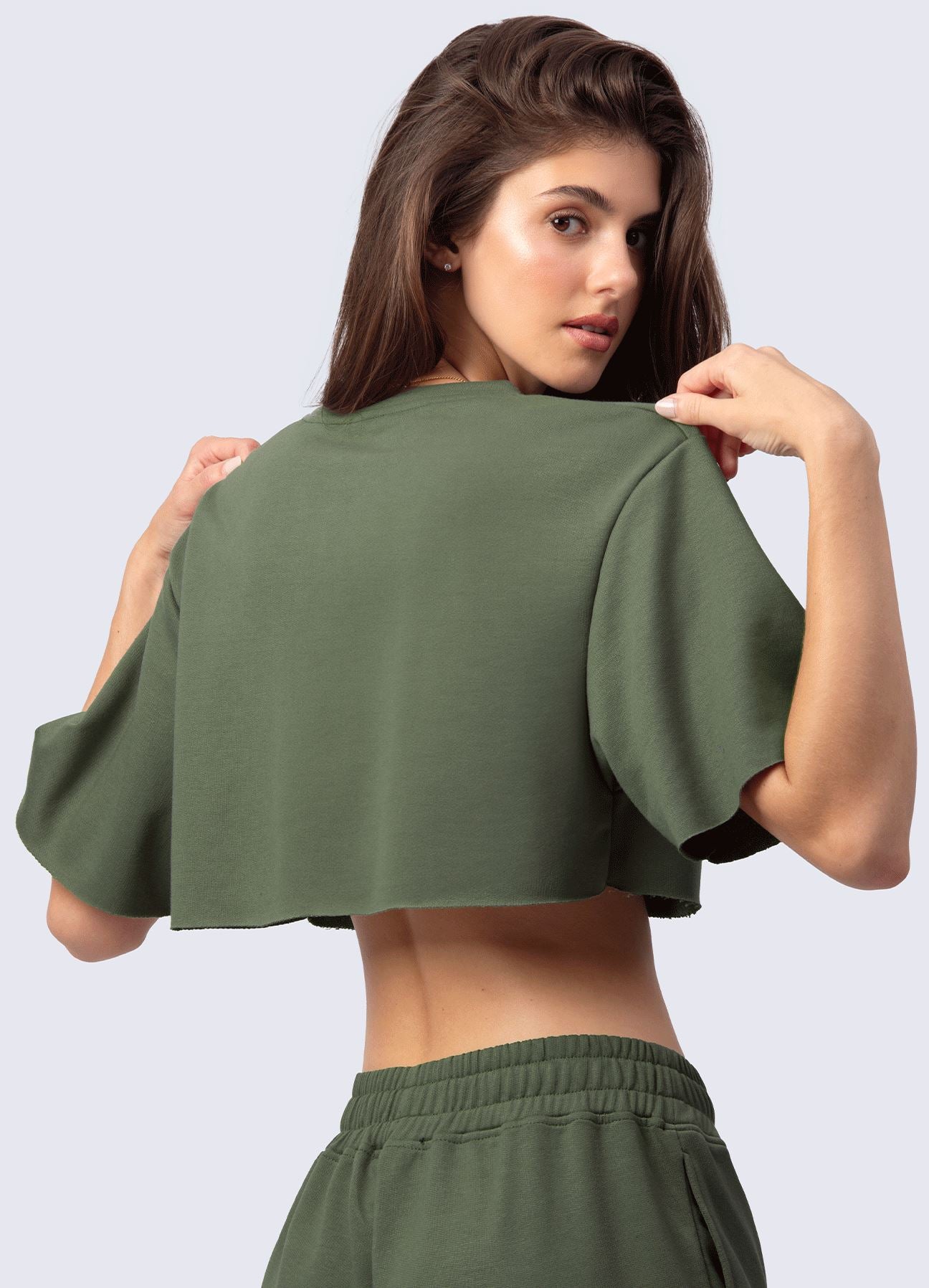 CROP WELLNESS-Verde Militar CROPS WINropadeportiva 