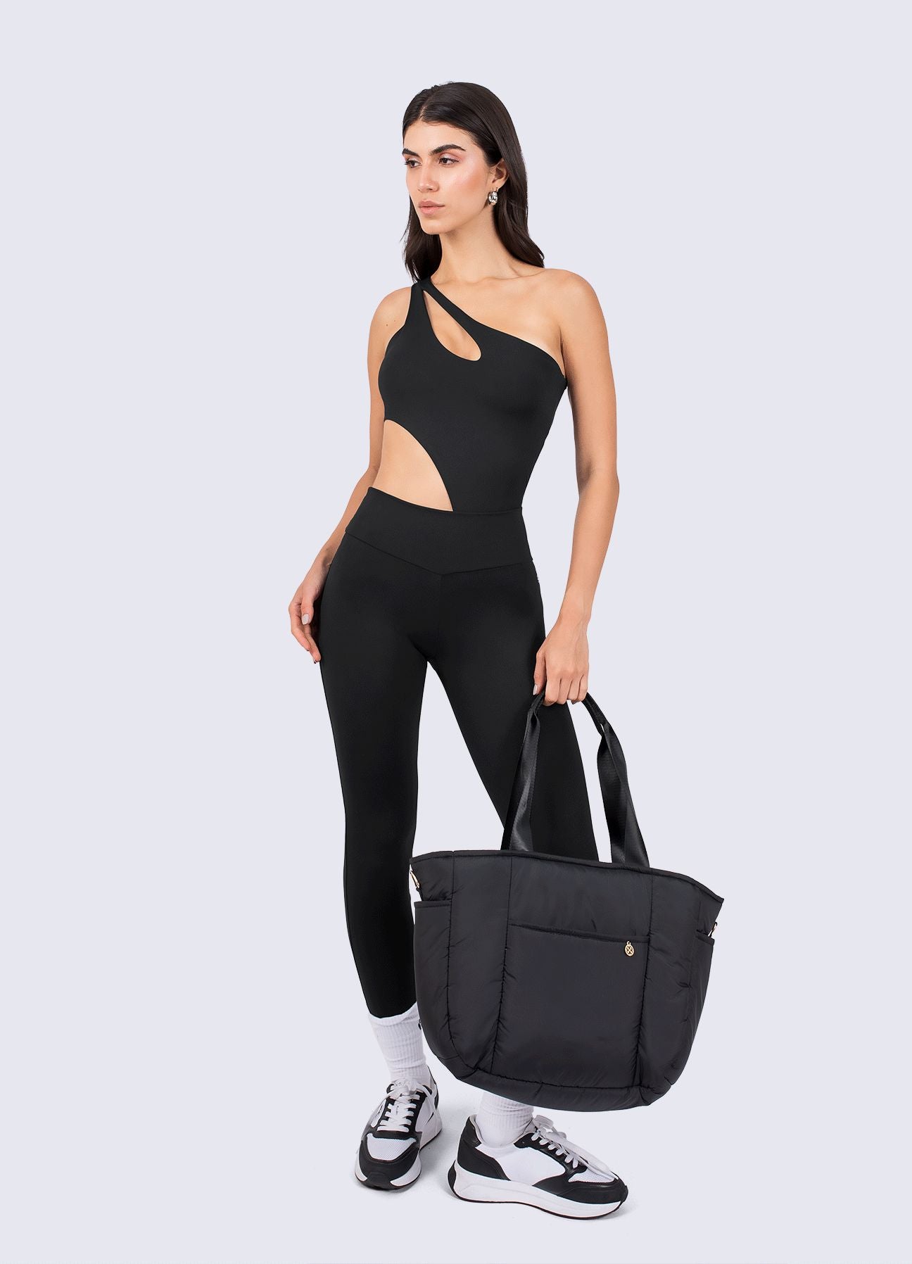 ENTERIZO EMANA POWER CUT - NEGRO ENTERIZOS WIN ROPA DEPORTIVA 