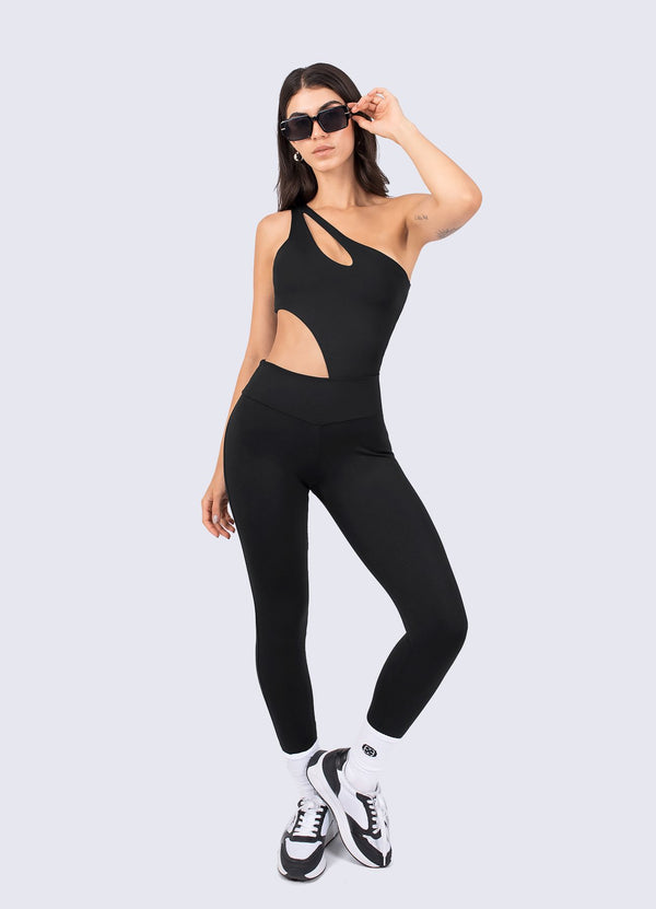 ENTERIZO EMANA POWER CUT - NEGRO ENTERIZOS WIN ROPA DEPORTIVA Negro S 