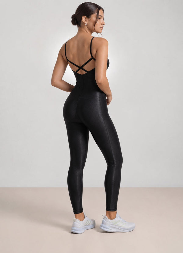 ENTERIZO EMANA RADIANCE - NEGRO ENTERIZOS WIN ROPA DEPORTIVA 