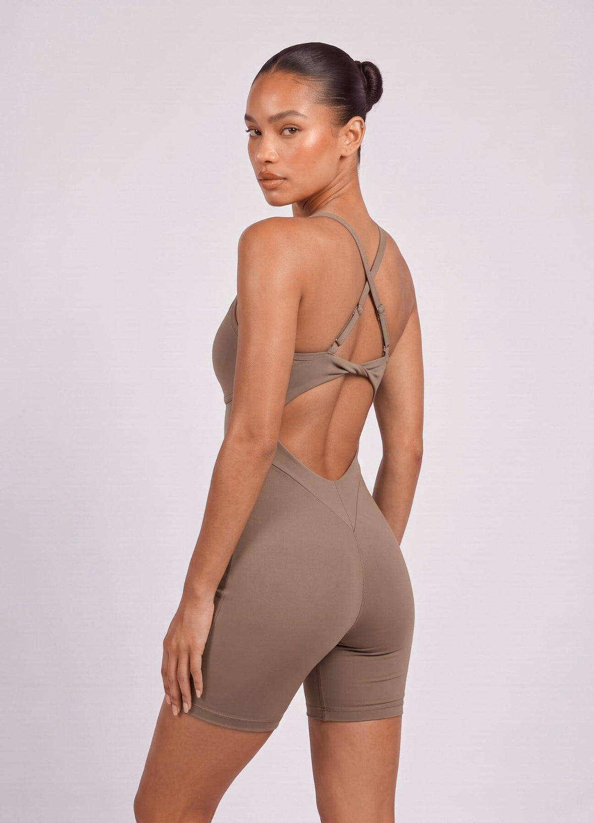 ENTERIZO EMANA SLOW - MARRON ALAMO ENTERIZOS WIN ROPA DEPORTIVA 
