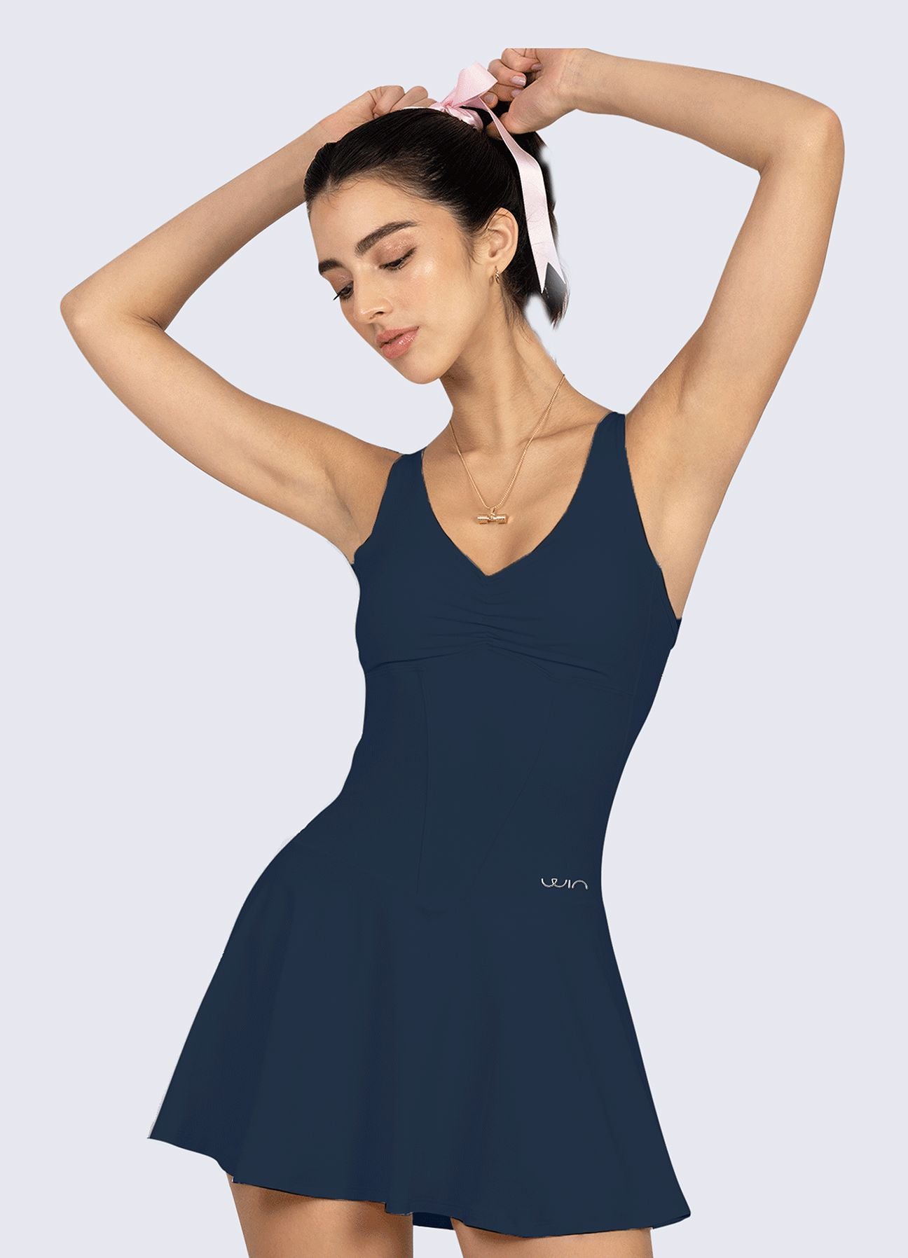 ENTERIZO FALDA PRESSURE-AZUL MARINO ENTERIZOS WINropadeportiva 