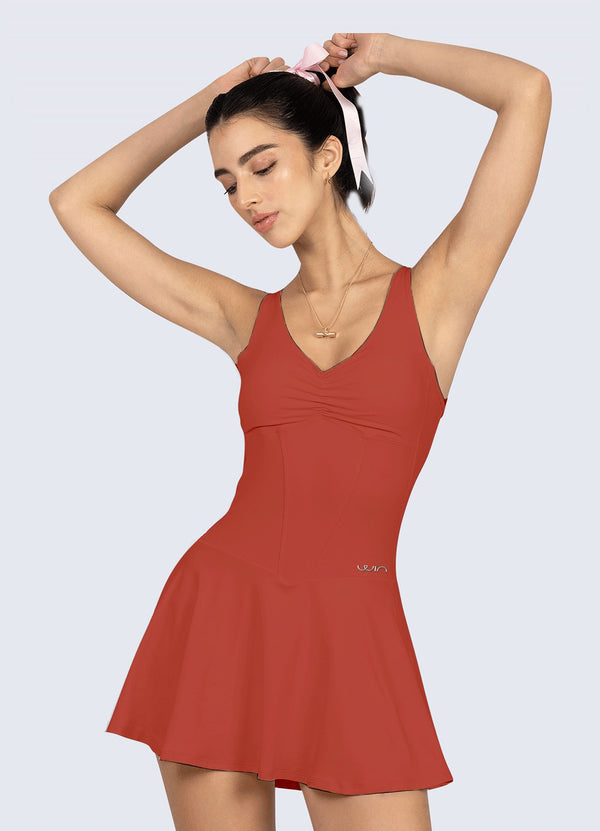 ENTERIZO FALDA PRESSURE - OCRE ENTERIZOS WINropadeportiva S Ocre 