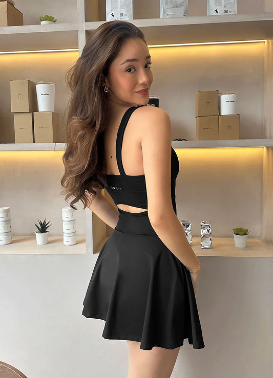 ENTERIZO FALDA REPLAY - NEGRO WIN ROPA DEPORTIVA Negro S 