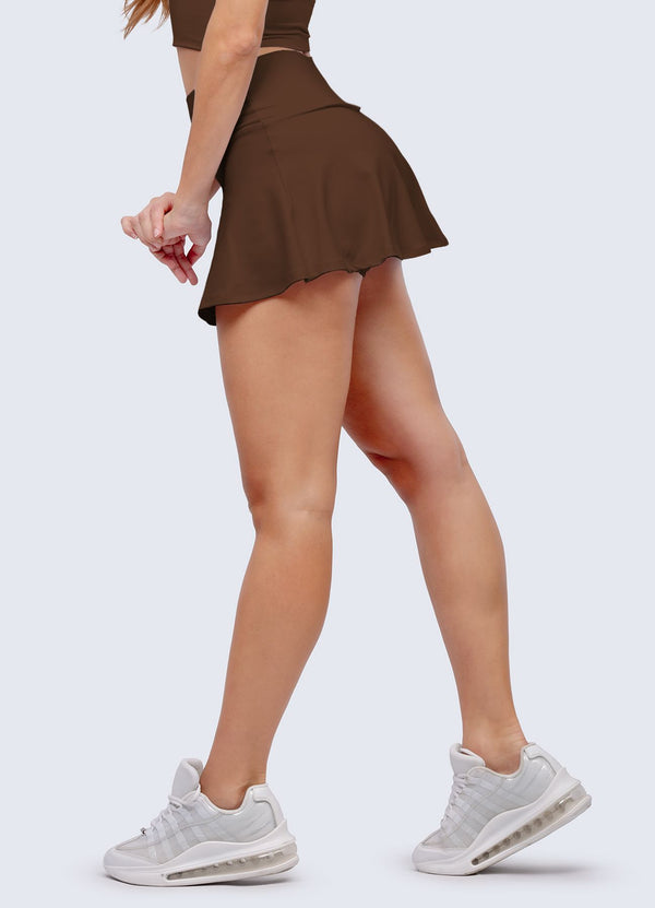 FALDA SHORT BELL-MARRON FALDA SHORT WIN ROPA DEPORTIVA S marron 