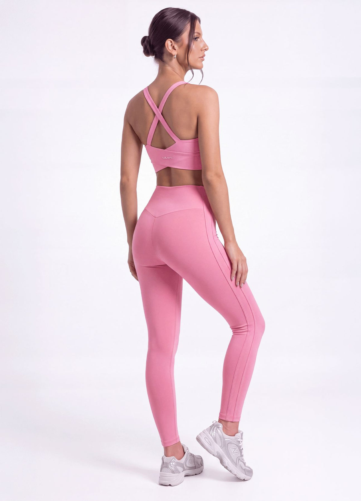LEGGING EMANA AURA - ROSADO LEGGINGS WIN ROPA DEPORTIVA ROSADO S 