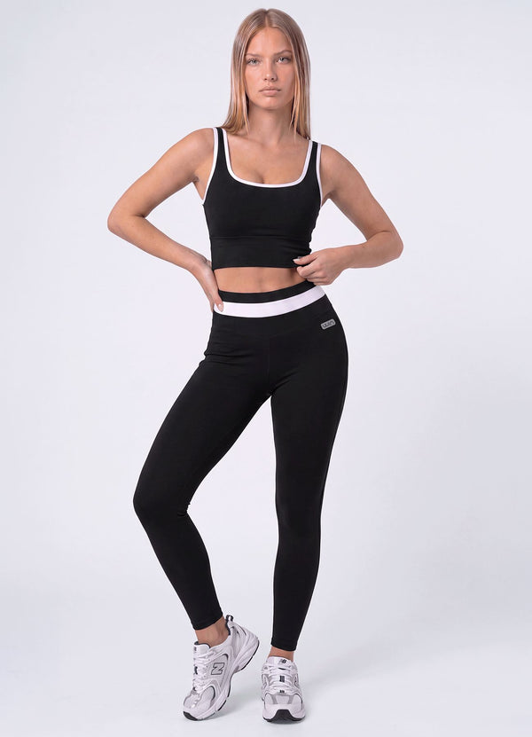 LEGGING EMANA BALANCE - NEGRO/BLANCO LEGGINGS WIN ROPA DEPORTIVA NEGRO-BLANCO S 