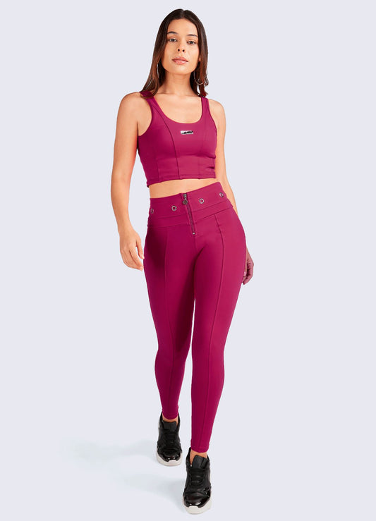 LEGGING EMANA CORSET-GUINDA LEGGING WIN ROPA DEPORTIVA S GUINDA 