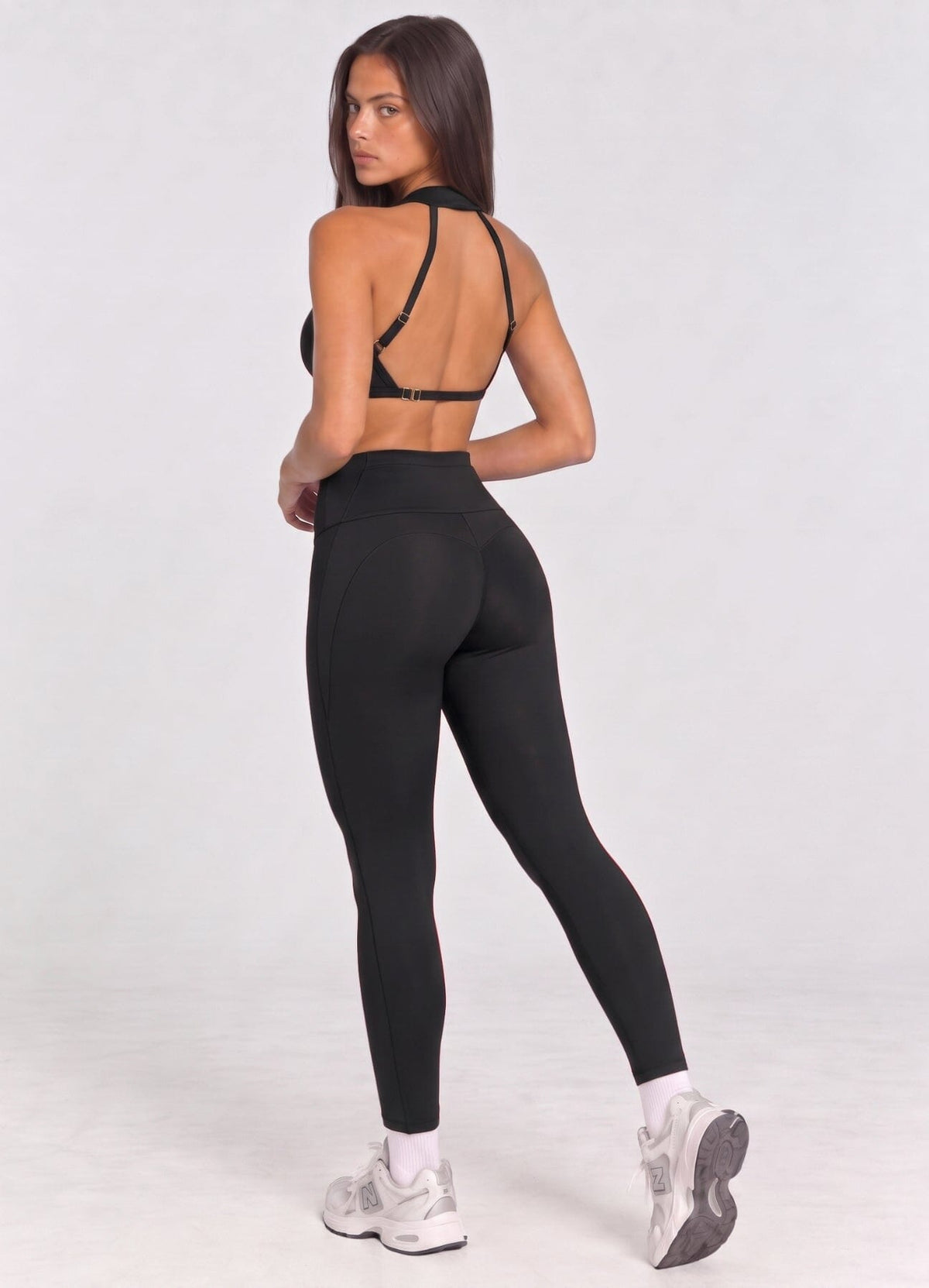 LEGGING EMANA CUMBRE - NEGRO LEGGINGS WIN ROPA DEPORTIVA NEGRO S 