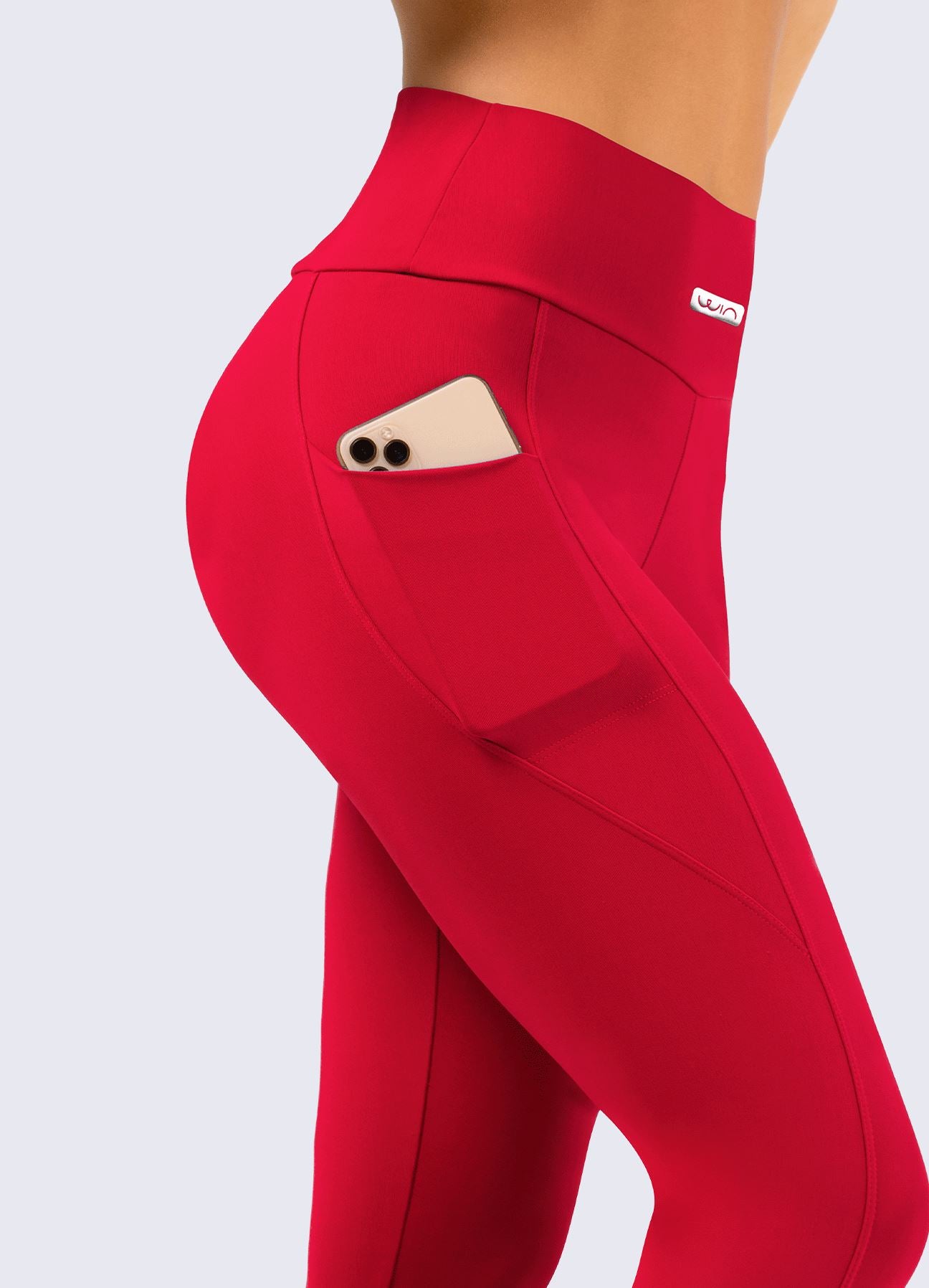 LEGGING EMANA DOUBLE PUSH-UP-ROJO LEGGINGS WIN 