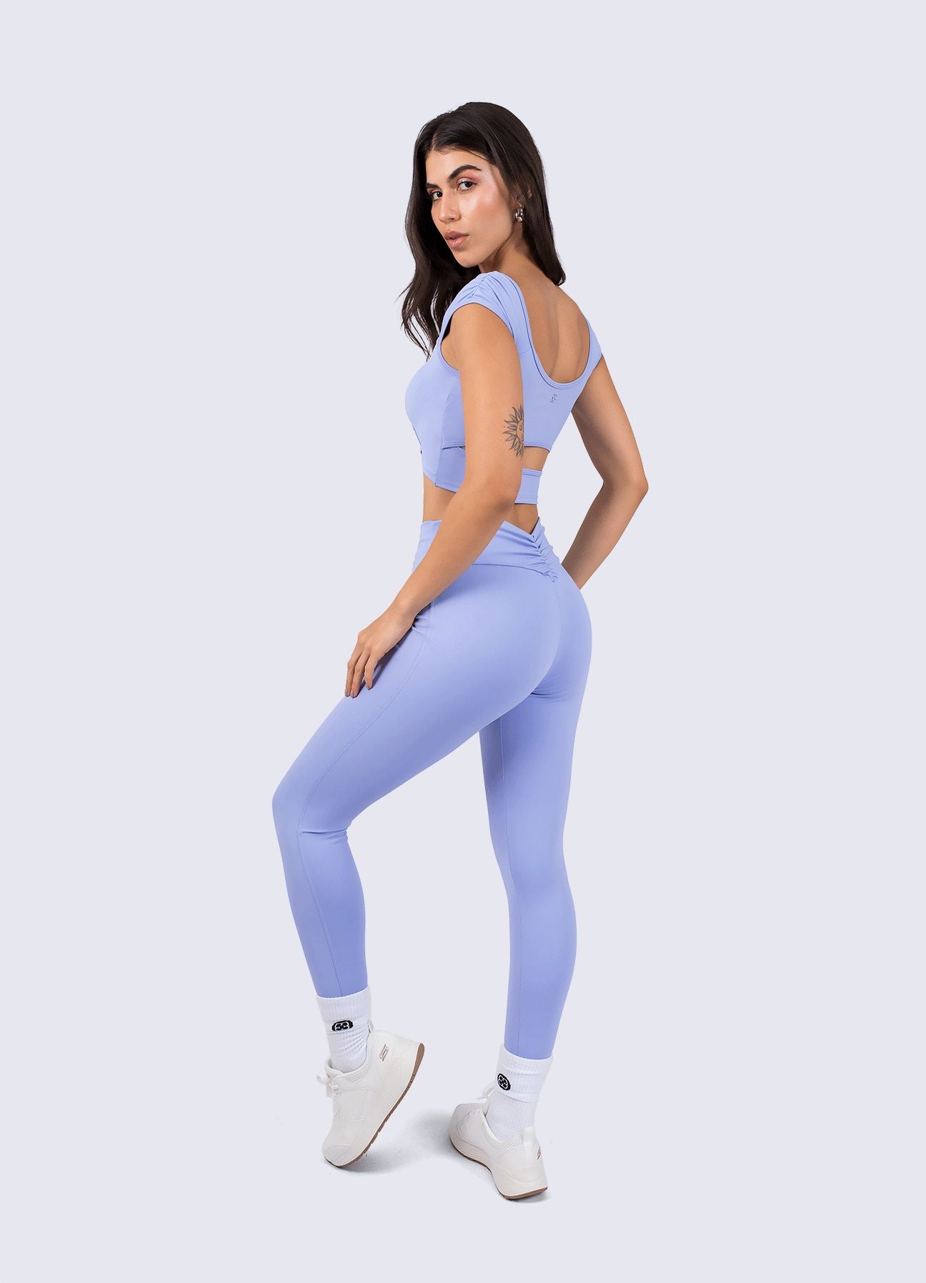 LEGGING EMANA FLOW - LAVANDA LEGGINGS WIN ROPA DEPORTIVA 