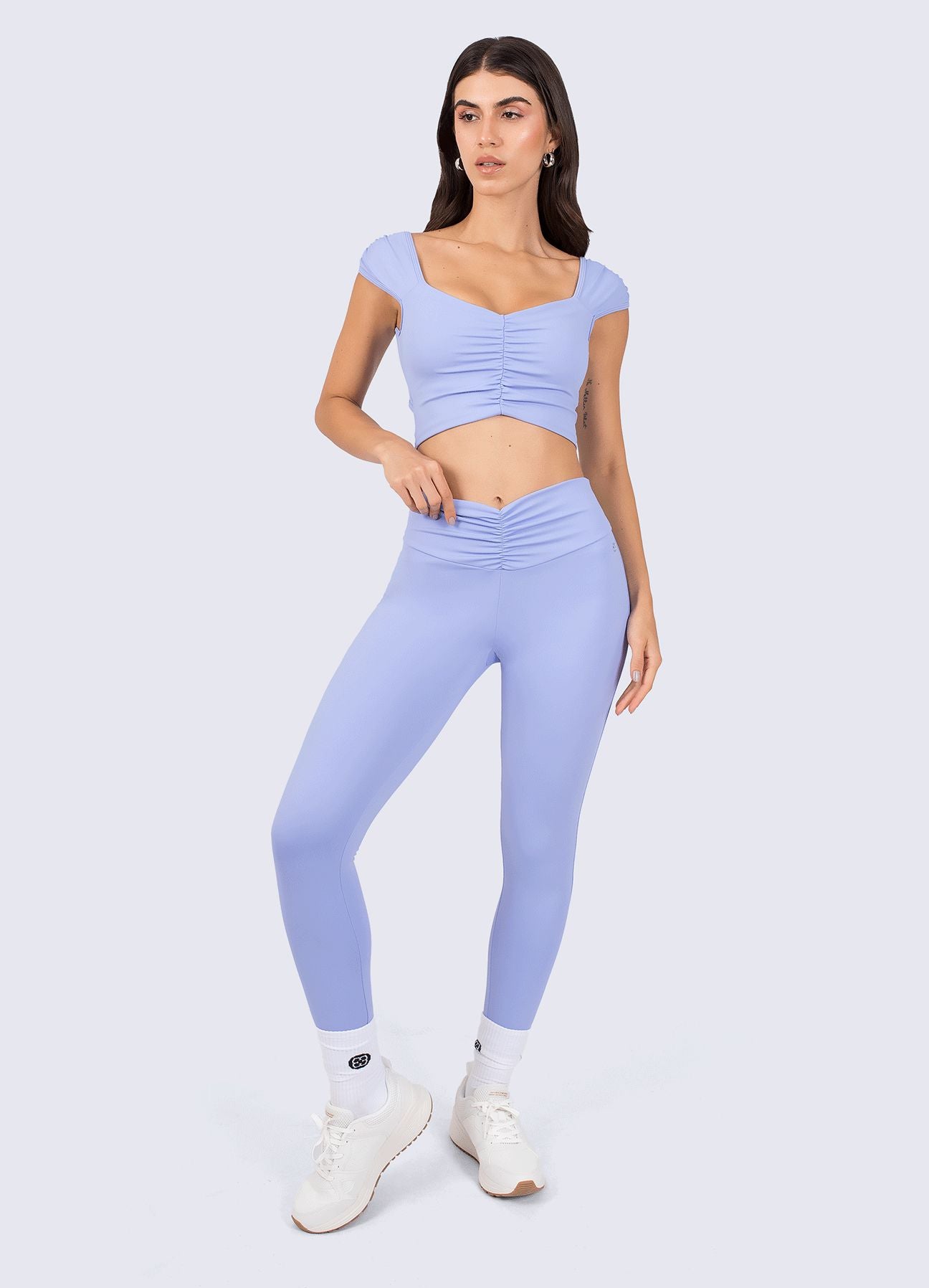 LEGGING EMANA FLOW - LAVANDA LEGGINGS WIN ROPA DEPORTIVA 