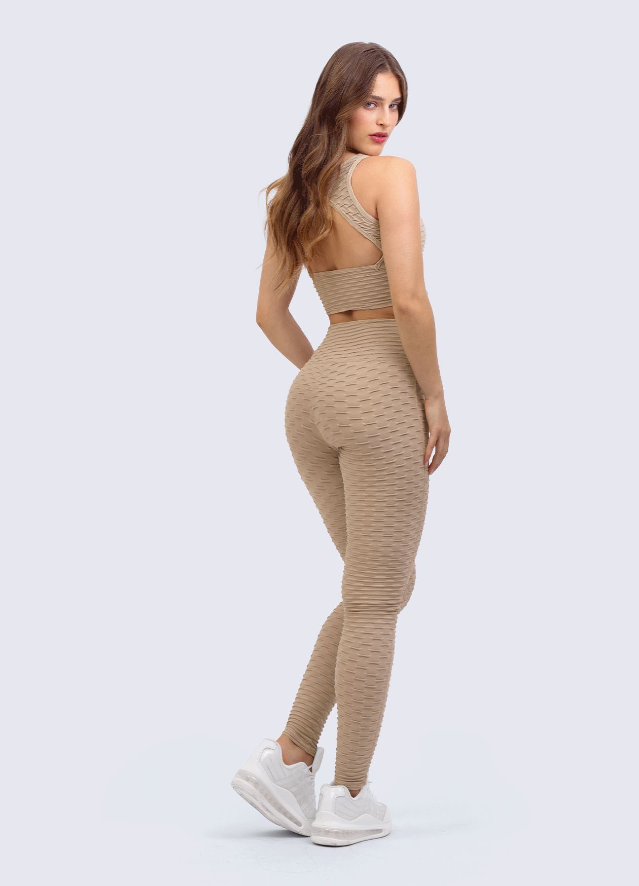 LEGGING EMANA GUSANITO BASIC-BEIGE LEGGINGS WINropadeportiva #beige