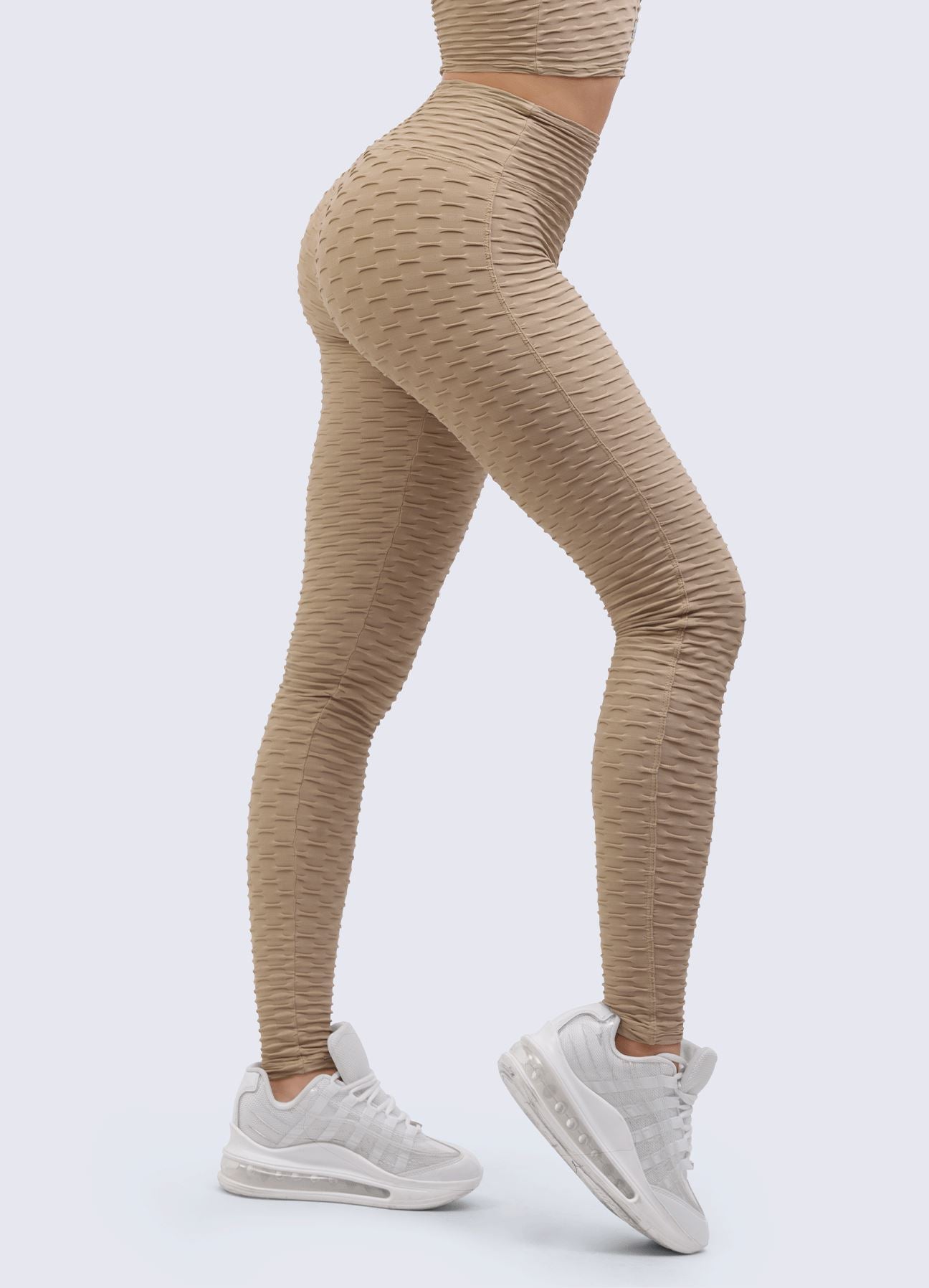 LEGGING EMANA GUSANITO BASIC-BEIGE LEGGINGS WINropadeportiva #beige 