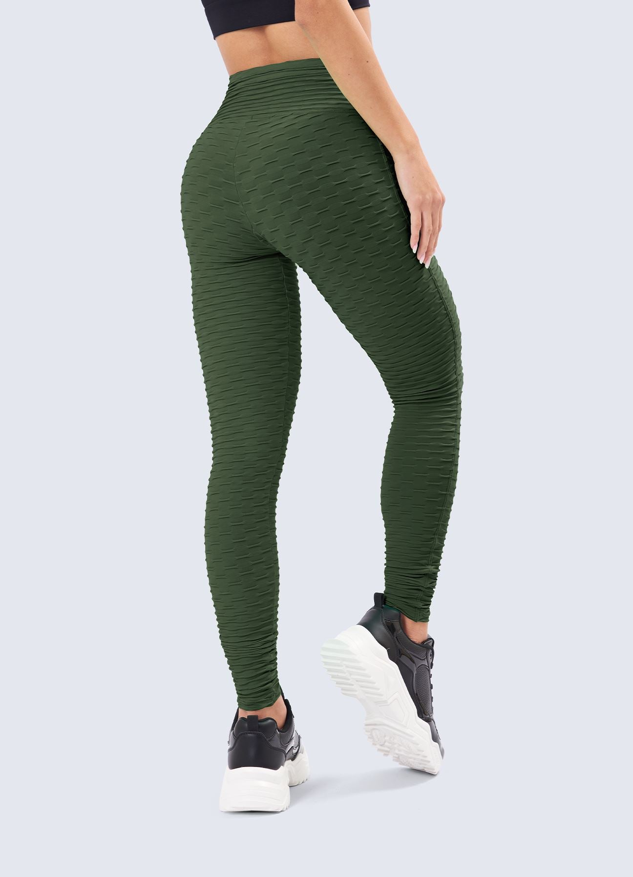 LEGGING EMANA GUSANITO BASIC-VERDE MILITAR LEGGINGS WINropadeportiva 