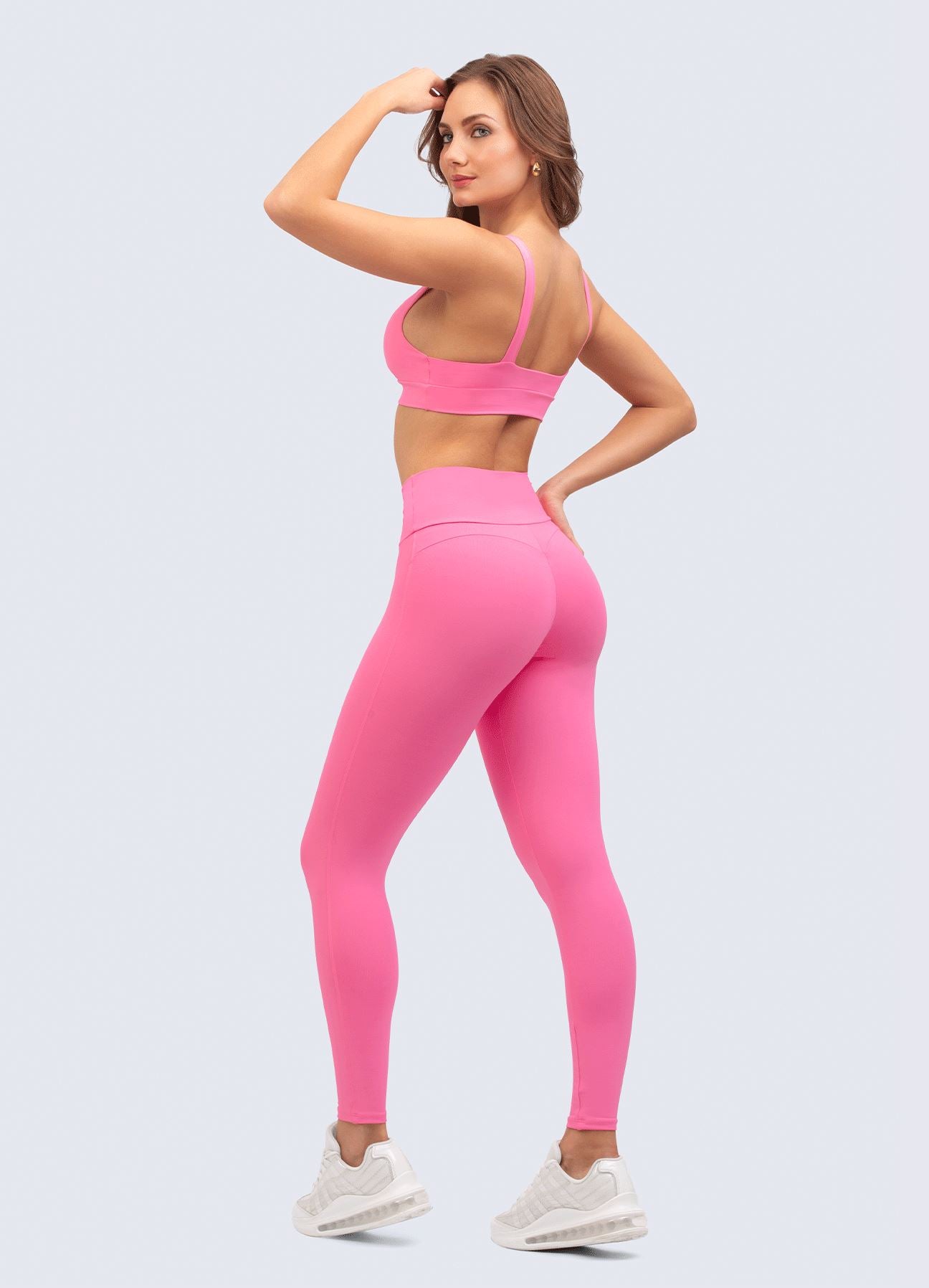 LEGGING EMANA LET’S GO-CHICLE CLARO LEGGING WIN ROPA DEPORTIVA S CHICLE CLARO 