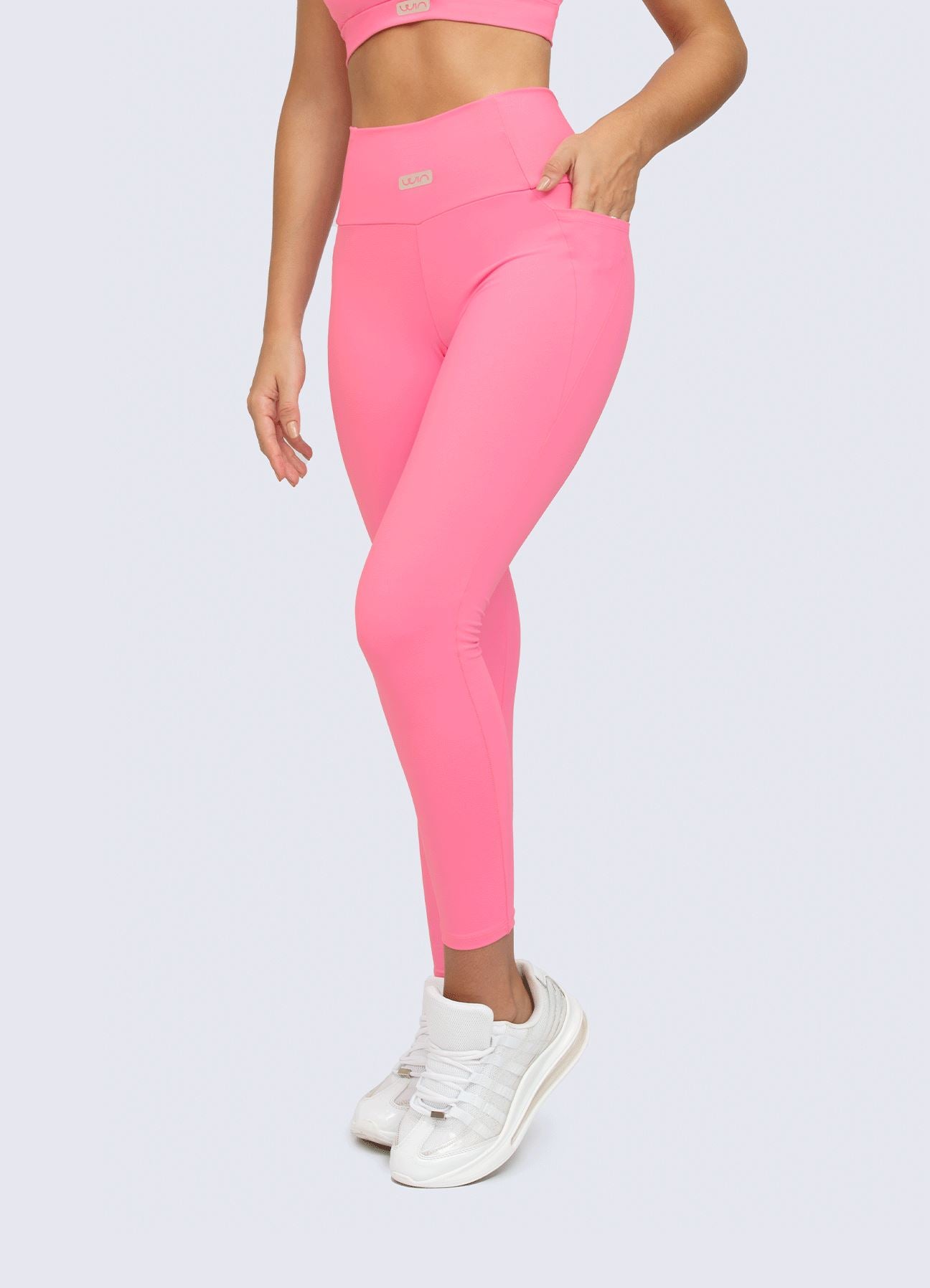 LEGGING EMANA NO LIMITS - CHICLE CLARO WINropadeportiva 