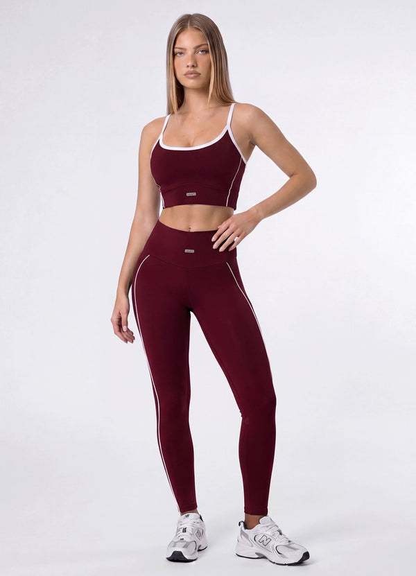 LEGGING EMANA RECOVER - GUINDA LEGGINGS WIN ROPA DEPORTIVA 
