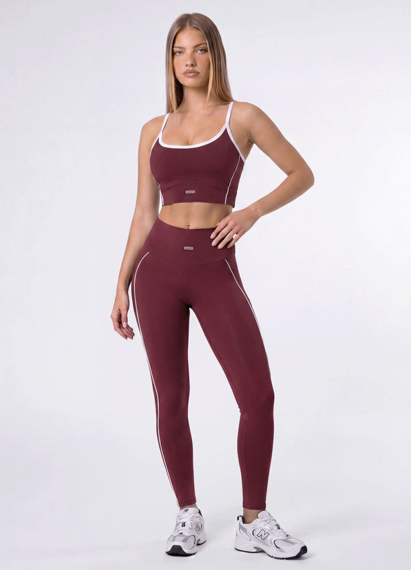 LEGGING EMANA RECOVER - GUINDA LEGGINGS WIN ROPA DEPORTIVA GUINDA S 