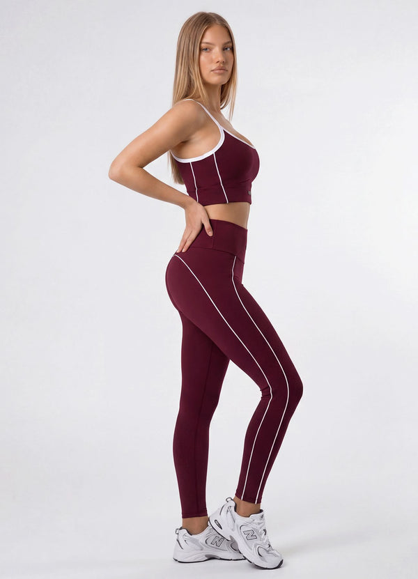 LEGGING EMANA RECOVER - GUINDA LEGGINGS WIN ROPA DEPORTIVA GUINDA S 