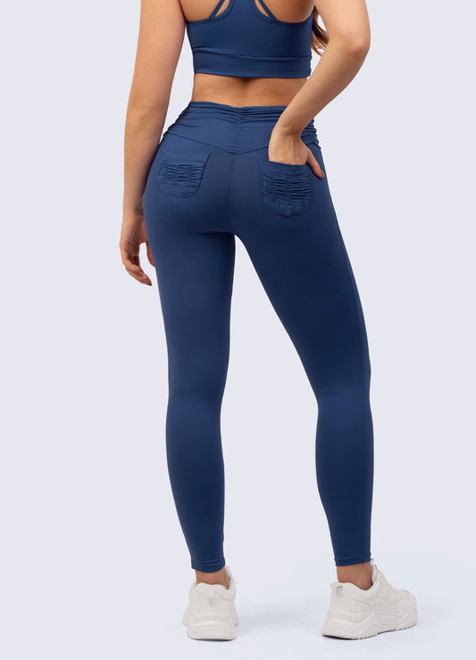 LEGGING EMANA SCRUNCH POCKET-AZUL TOPS WINropadeportiva 