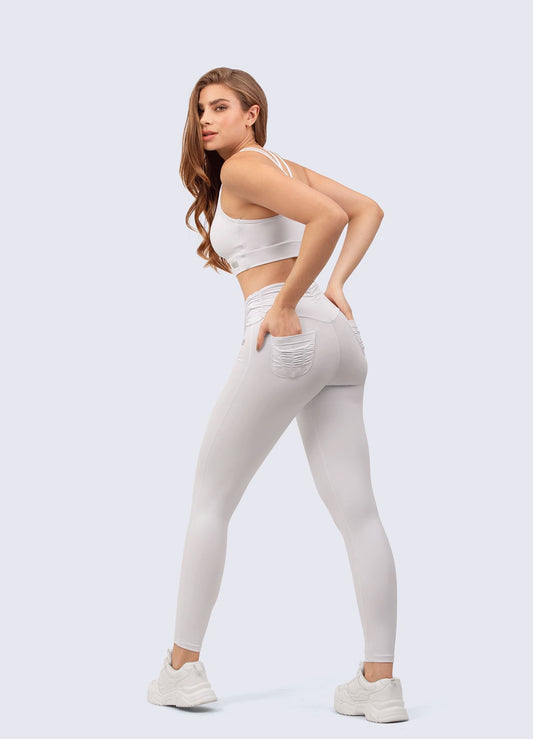 LEGGING EMANA SCRUNCH POCKET-BLANCO TOPS WINropadeportiva 