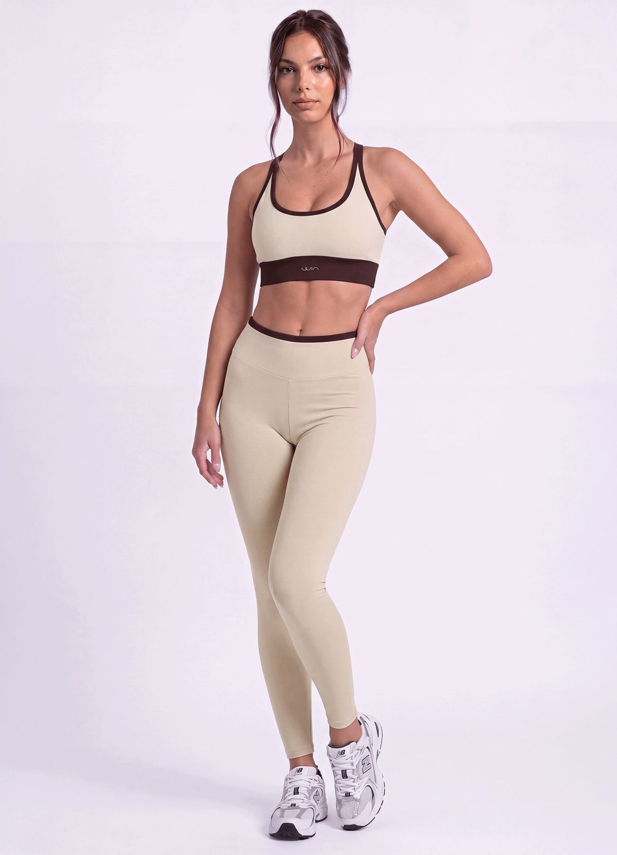 LEGGING EMANA SENSE - BEIGE LEGGINGS WIN ROPA DEPORTIVA 