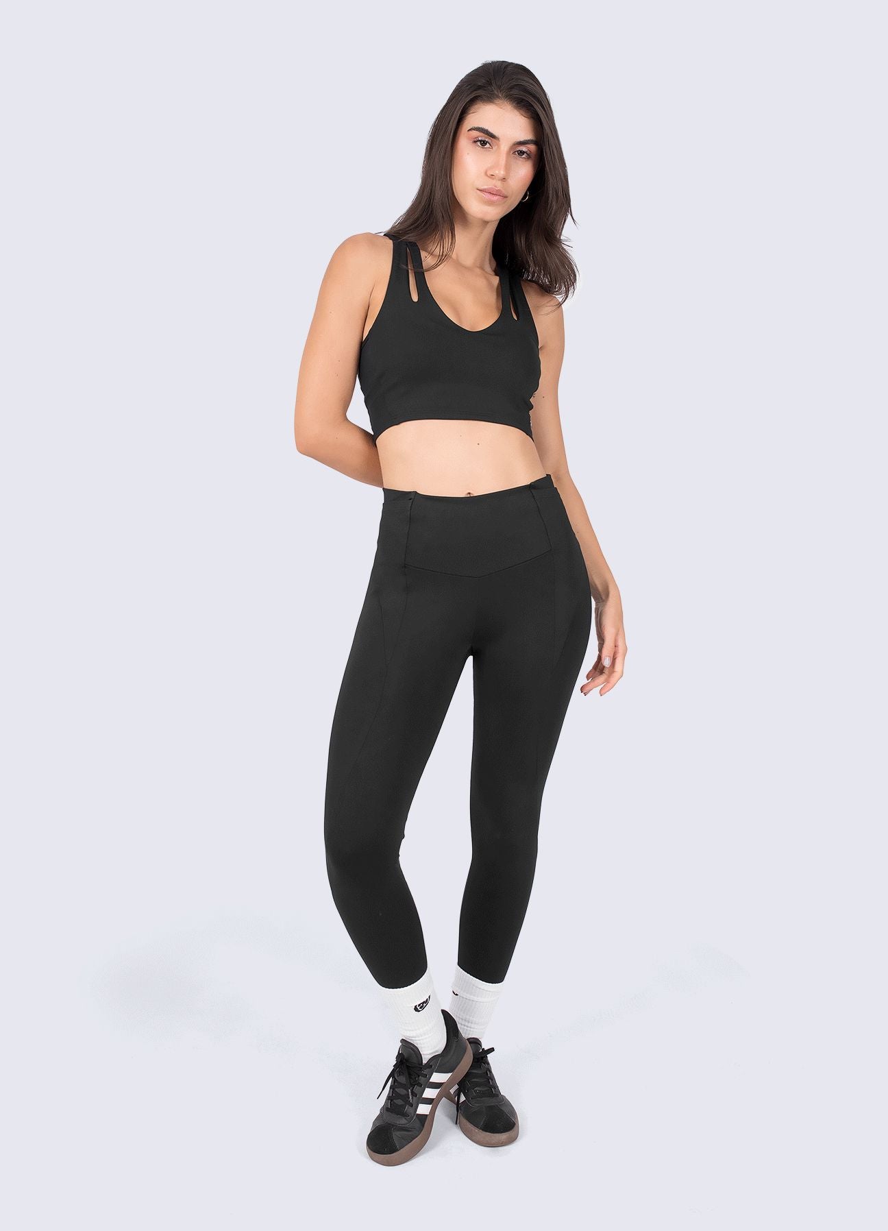 LEGGING EMANA SHAPE - NEGRO LEGGINGS WIN ROPA DEPORTIVA Negro S 