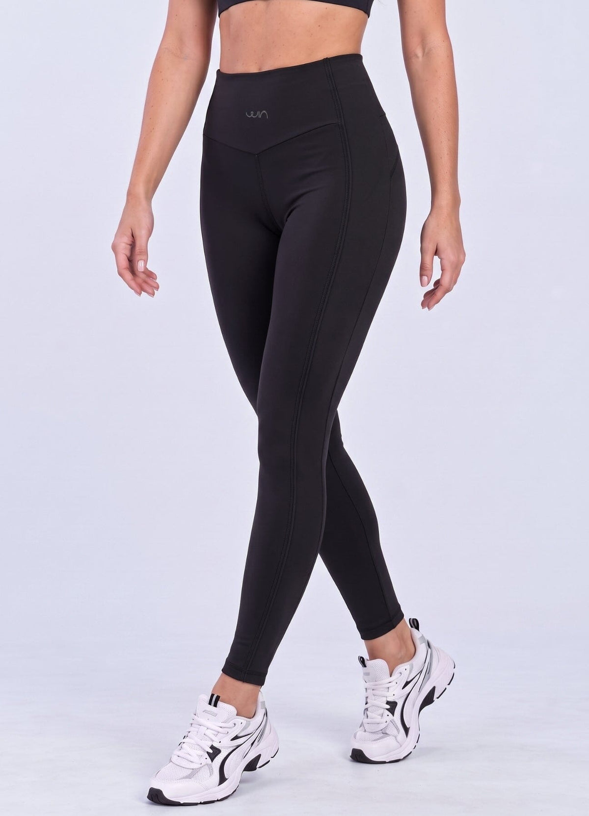 LEGGING EMANA SLOW - NEGRO LEGGINGS WIN ROPA DEPORTIVA NEGRO S 
