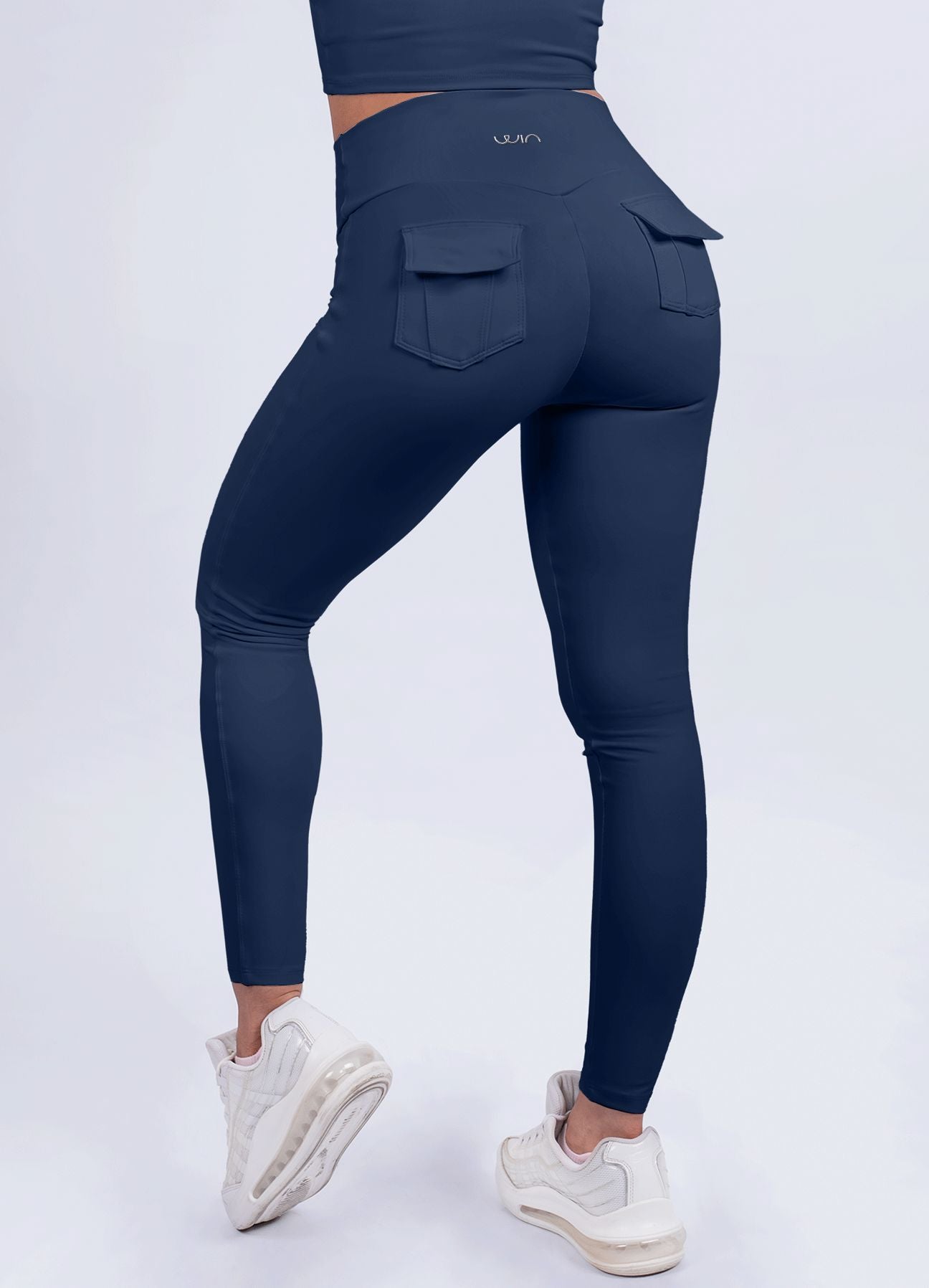 LEGGING EMANA SOUL - AZUL MARINO LEGGINGS WIN ROPA DEPORTIVA 