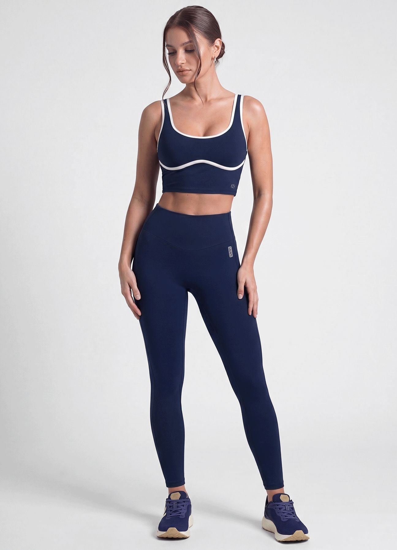 LEGGING EMANA STUDIO - AZUL MARINO LEGGINGS WIN ROPA DEPORTIVA AZUL MARINO S 