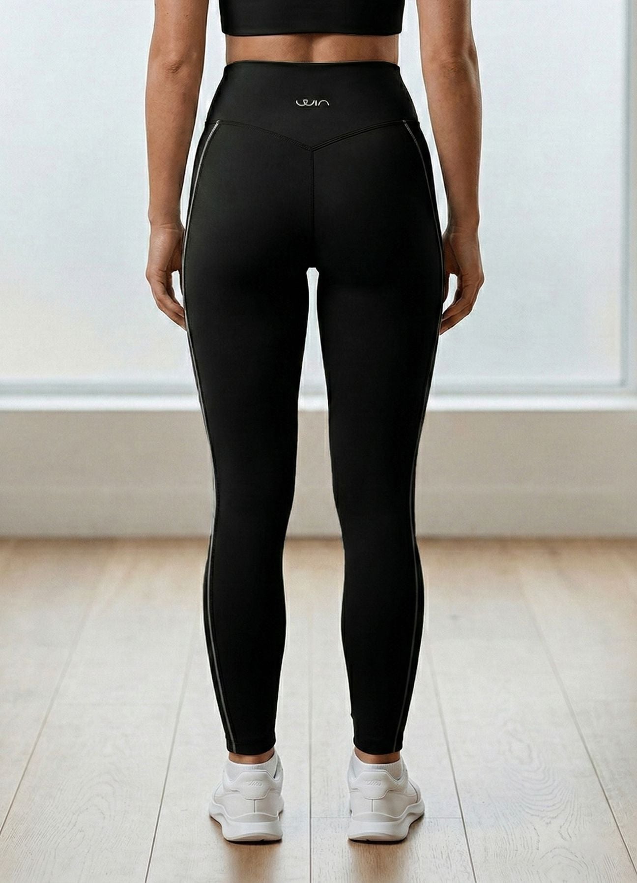 LEGGING EMANA SUPPORT - NEGRO LEGGINGS WIN ROPA DEPORTIVA 