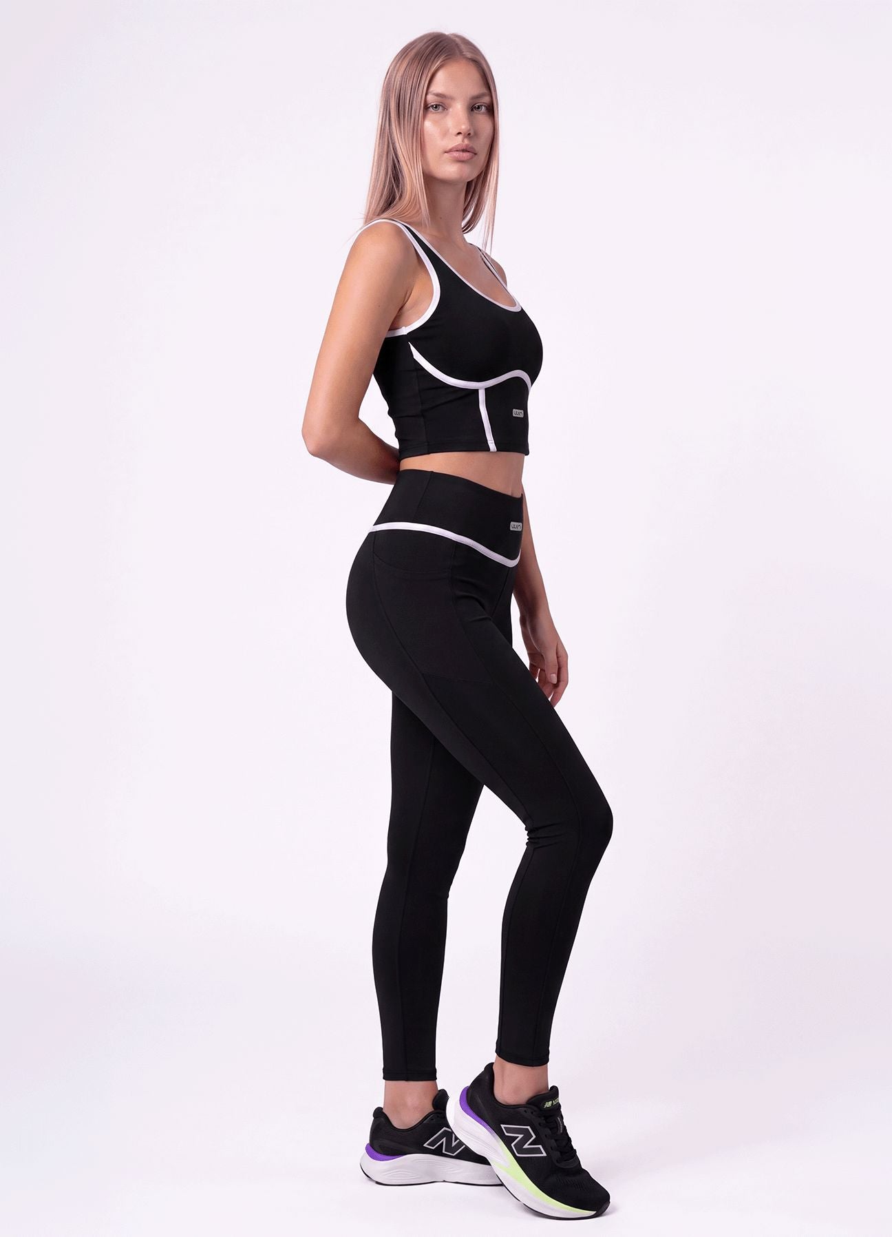 LEGGING EMANA WELLNESS - NEGRO LEGGINGS WIN ROPA DEPORTIVA NEGRO S 