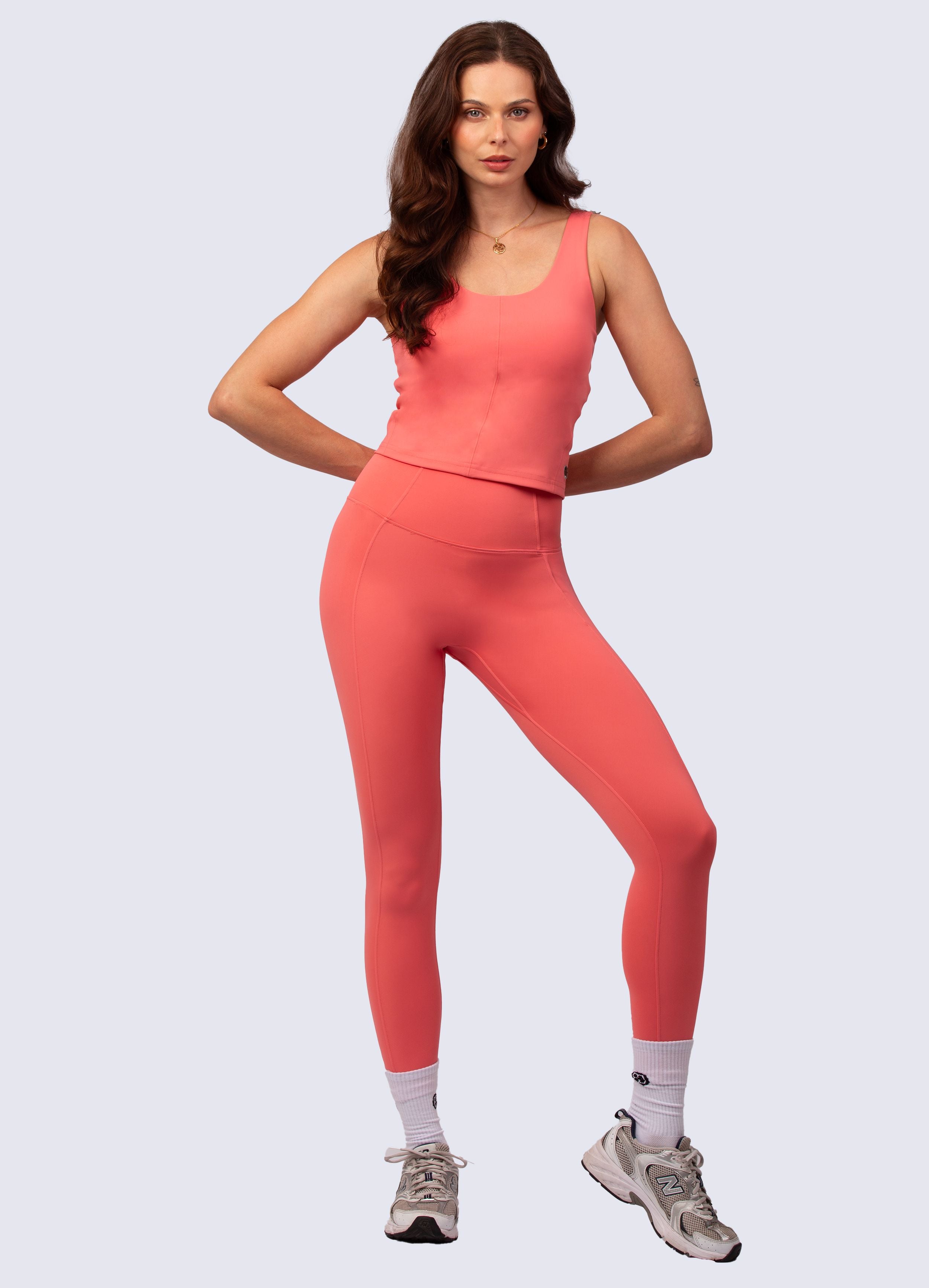LEGGING FLEXMOTION - CORAL LEGGINGS WIN ROPA DEPORTIVA CORAL S 