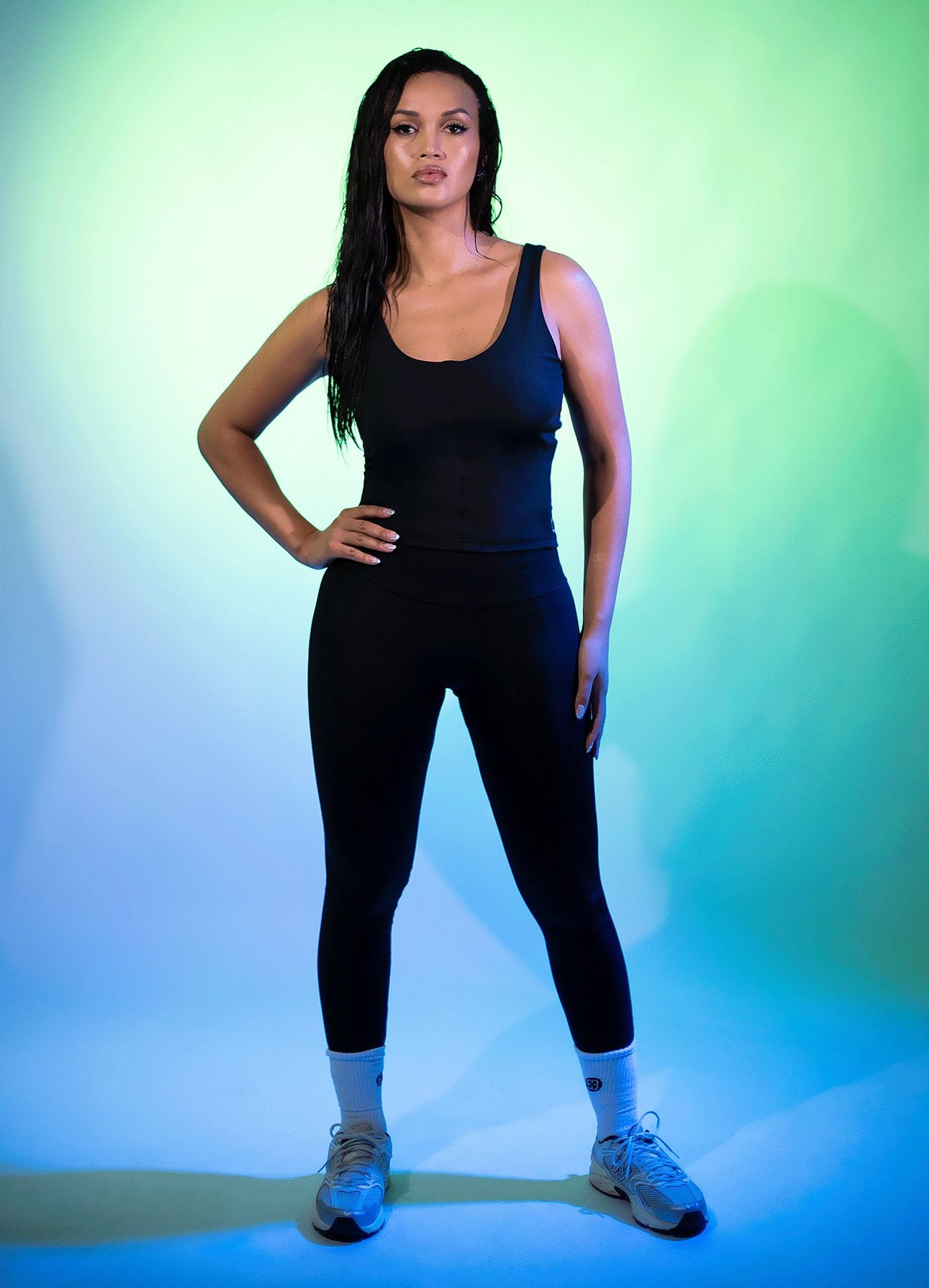 LEGGING FLEXMOTION - NEGRO LEGGING WIN ROPA DEPORTIVA 