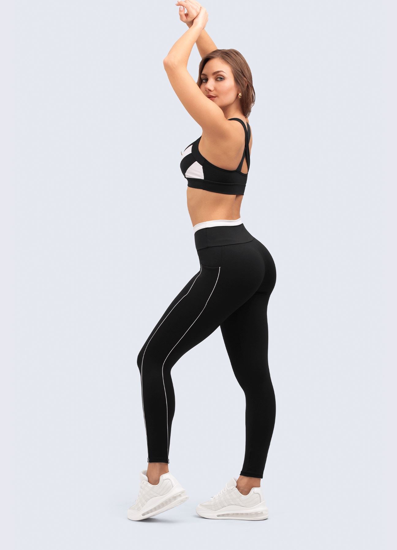 LEGGING NEVER STOPS-NEGRO LEGGINGS WIN ROPA DEPORTIVA 